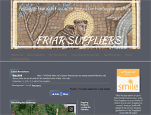 Tablet Screenshot of friarsuppliers.com